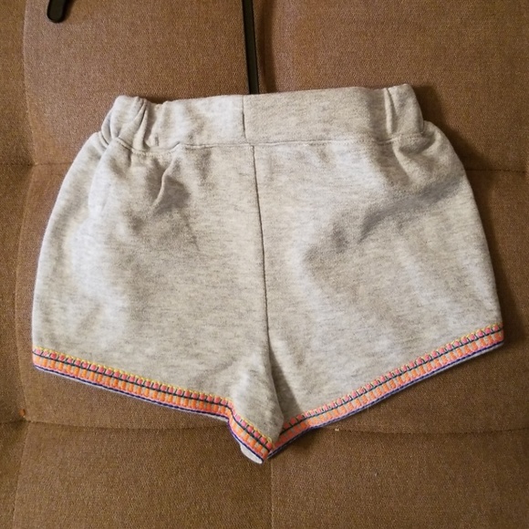 Girls Juicy Couture 2pc Shorts Terry Set Grey Pink - Picture 6 of 10